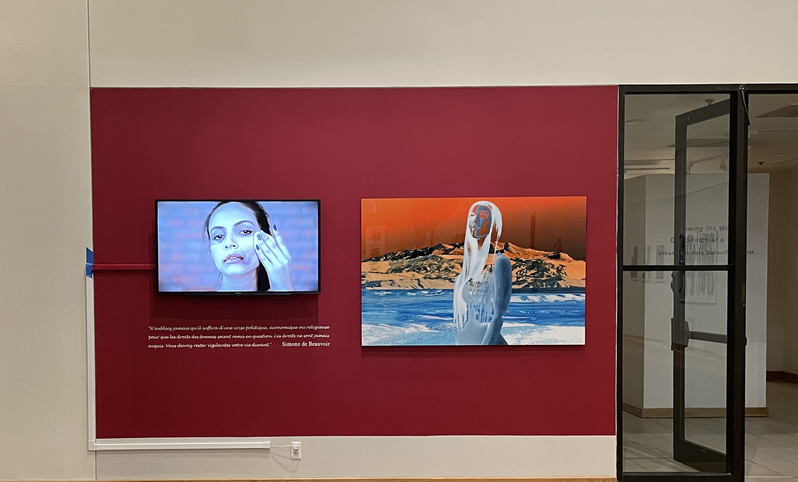 Arts : L'installation «For Mahsa Amini» de Hind Chaouat prend place à la galerie Arts Fort Worth